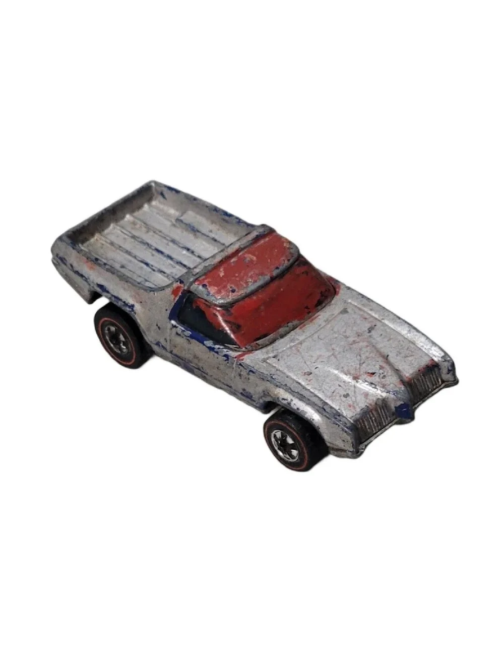 Vintage Original 1973 Hot Wheels Redline Breakaway Bucket Blue Hong Kong